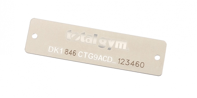 Stainless Steel Nameplate